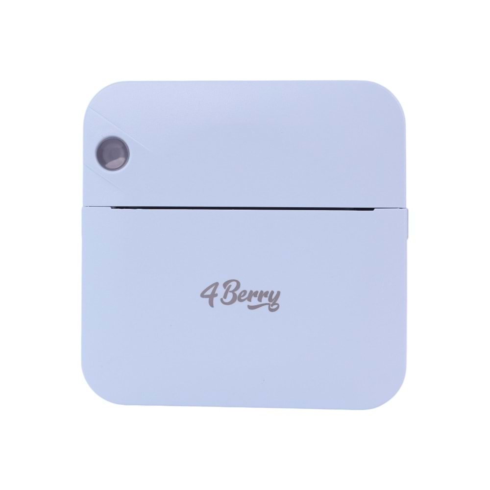 C17M Mavi Mini Bluetooth Yazıcı – Termal, Portable, Kartuşsuz Baskı