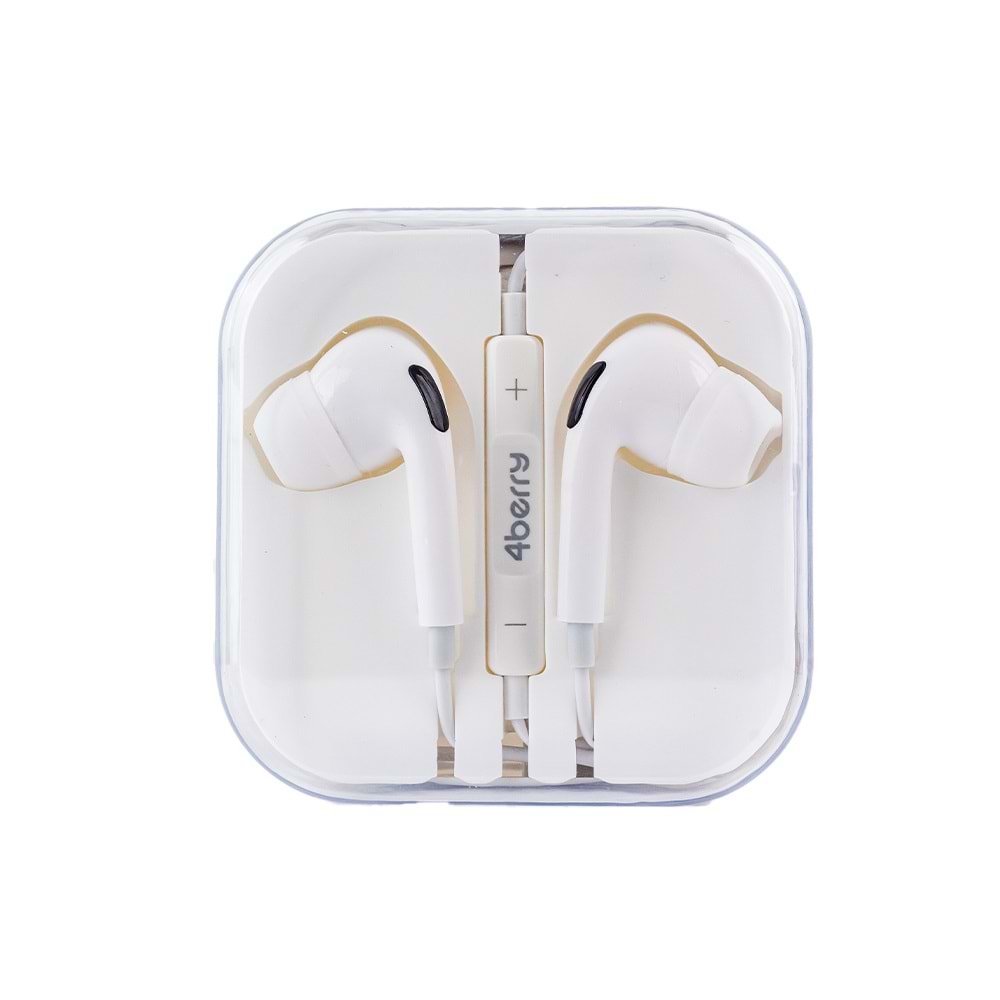 PC03 KABLOLU KULAKLIK PLASTIK BAŞLIK JACK 3.5 BEYAZ