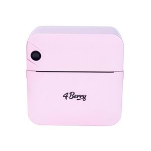 C17M Pembe Mini Bluetooth Yazıcı – Termal, Portable, Kartuşsuz Baskı