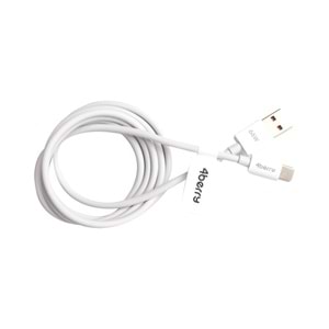ECO-ACT Beyaz USB-A-C Kablo – 1.2 m, 66 W Hızlı Şarj, Dayanıklı Plastik Yapı