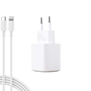 CL25 ECO Bundle 25W Hızlı Şarj Cihazı + lighting Kablo | PD Destekli, Kompakt ve Güvenli