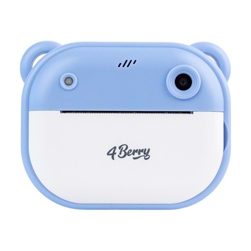 C10 Çocuk Kamerası – HD Ekranlı, Termal Etiket ve Fotoğraf Baskı, Mavi
