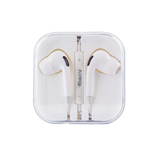 PC03 KABLOLU KULAKLIK PLASTIK BAŞLIK JACK 3.5 BEYAZ