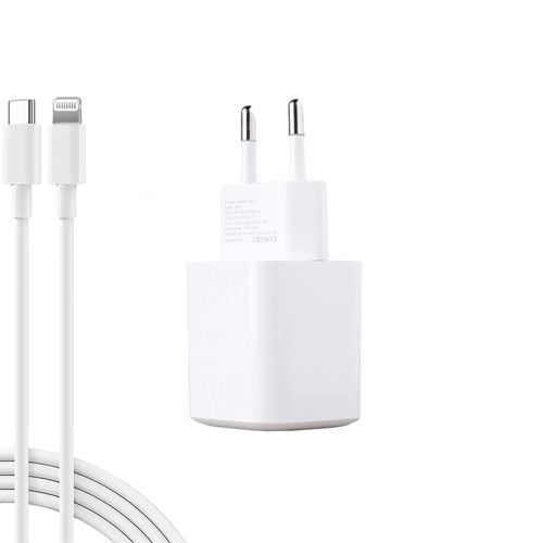 CL25 ECO Bundle 25W Hızlı Şarj Cihazı + lighting Kablo | PD Destekli, Kompakt ve Güvenli