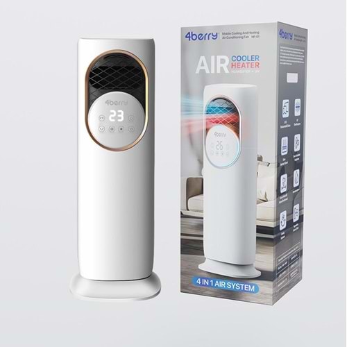 4 IN 1 - HAVA SOĞUTUCU-ISITICI-NEMLENDİRİCİ-UV