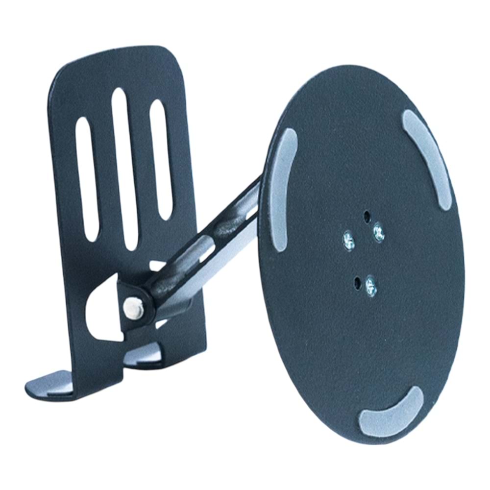 K13 Gri Telefon Standı – Metal, 360° Döner, Ayarlanabilir Yükseklik