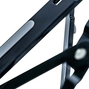 4BH31G Siyah Laptop Standı – Metal, Katlanabilir & Ergonomik Tasarım