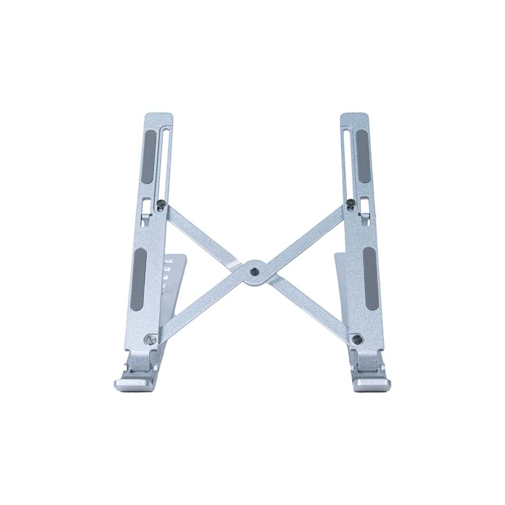 4BH31G Gri Laptop Standı – Metal, Katlanabilir & Ergonomik Tasarım