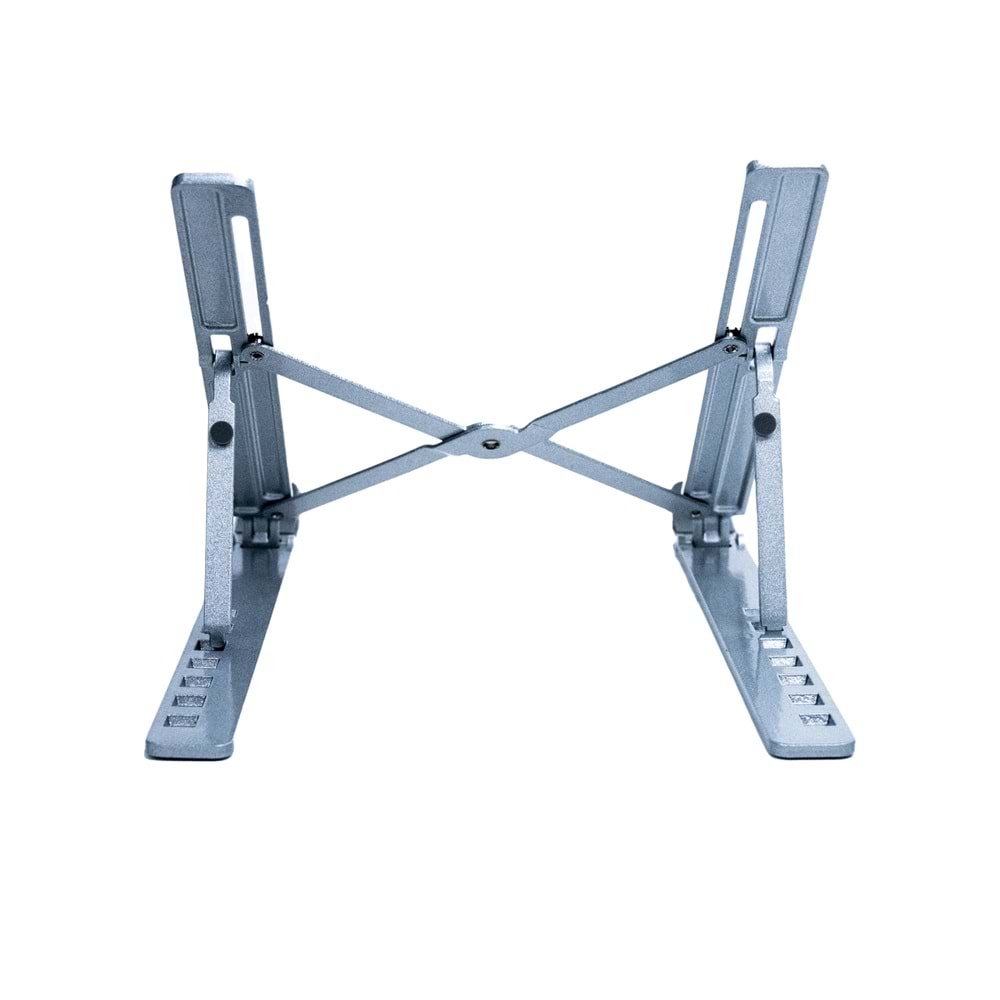 4BH31G Gri Laptop Standı – Metal, Katlanabilir & Ergonomik Tasarım