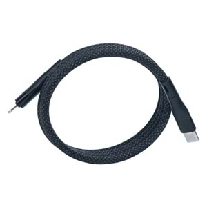 KS-CL01 Siyah Manyetik USB-C›Lightning Kablosu – 1 m, Süper Hızlı Şarj