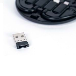 6'sı 1 Arada Kablo Seti Siyah 60W , Taşınabilir Çoklu Bağlantı Kiti SIYAH