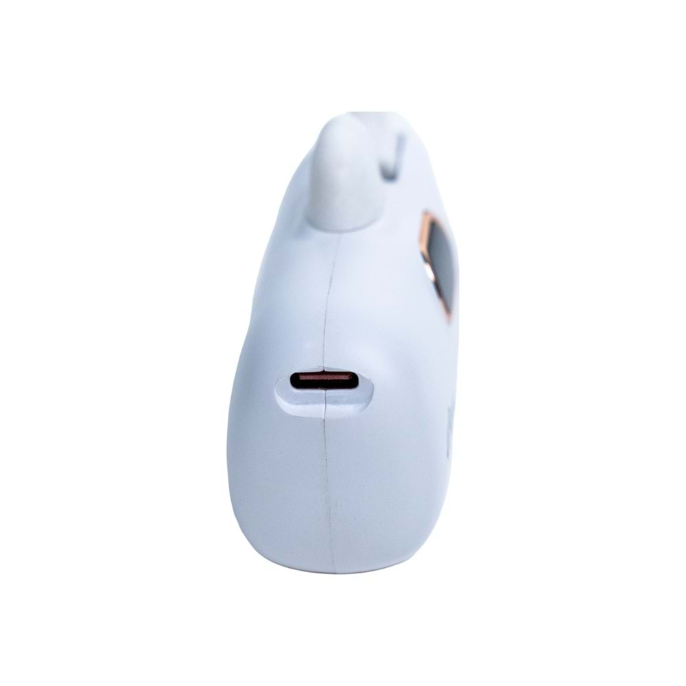 DX268Y Beyaz Powerbank – 5.000 mAh, 22.5 W Lightning Hızlı Şarj