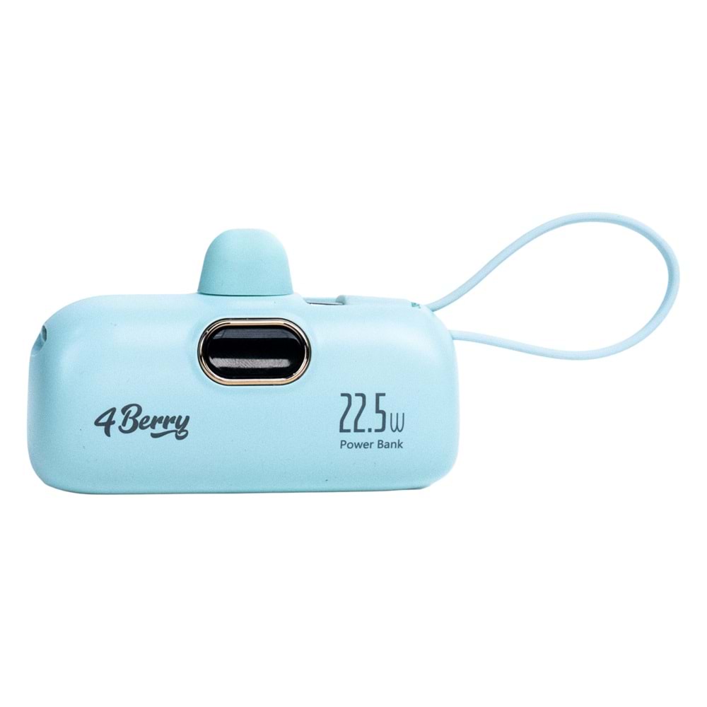 DX268Y Yeşil Powerbank – 5.000 mAh, 22.5 W Lightning Hızlı Şarj