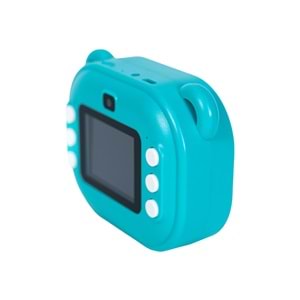 C10 Çocuk Kamerası – HD Ekranlı, Termal Etiket ve Fotoğraf Baskı, Yeşil
