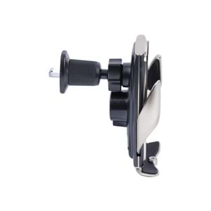 A8G Gri Araç Tutucu – 15 W Kablosuz Hızlı Şarj, Otomatik Kıskaçlı