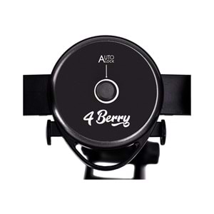 HDCF01S Siyah Araç Telefon Tutucu – 4.0–6.2¨, 360° Döner, Vakumlu Sabitleme