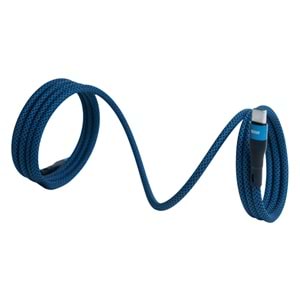 BMCC-02 Mavi Manyetik USB-C-USB-C Kablo – 1.5 m, 60 W Hızlı Şarj