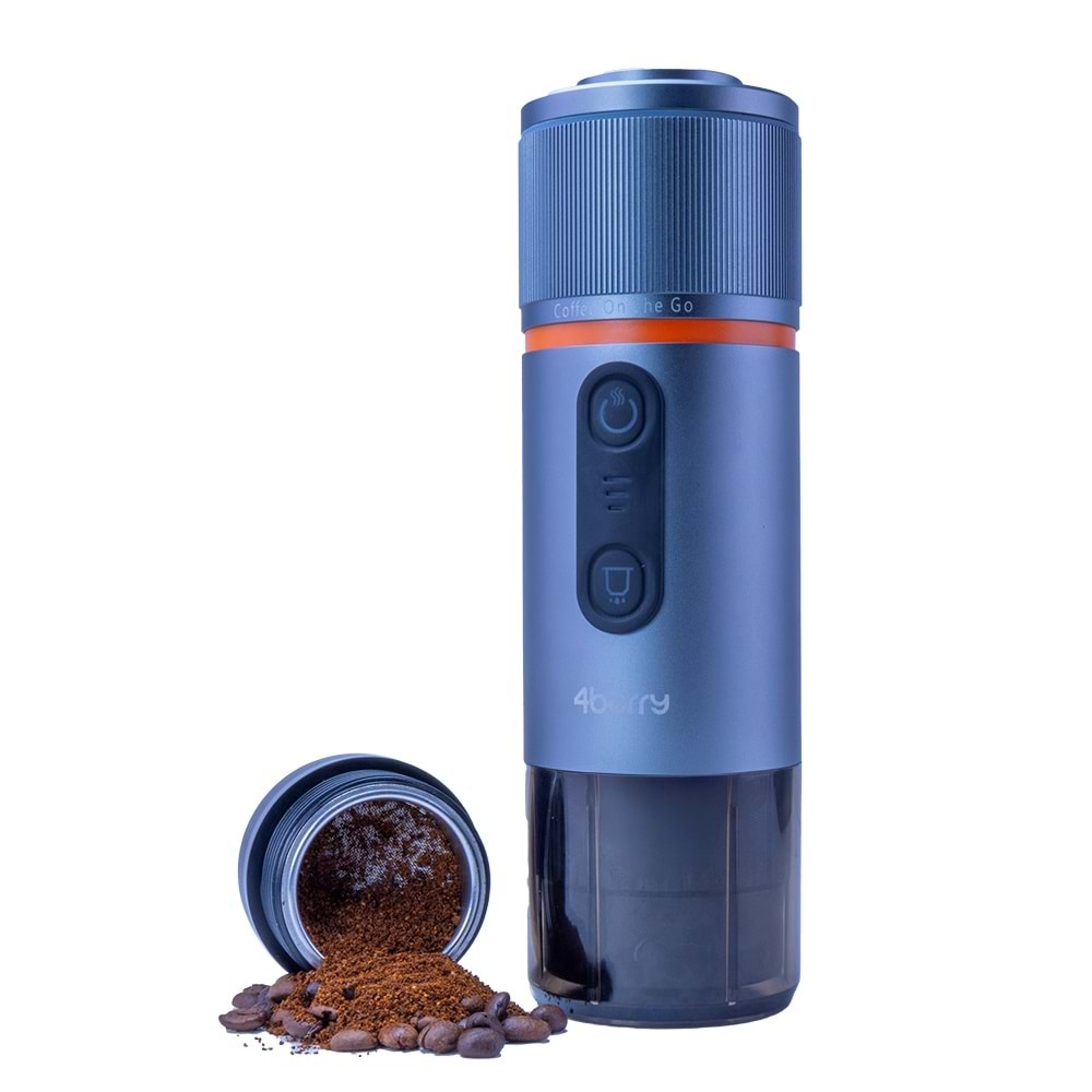 Taşınabilir Kahve Makinesi Pro Max – Şarjlı, Taşınabilir, Kapsül ve Toz Kahve Uyumlu GRI