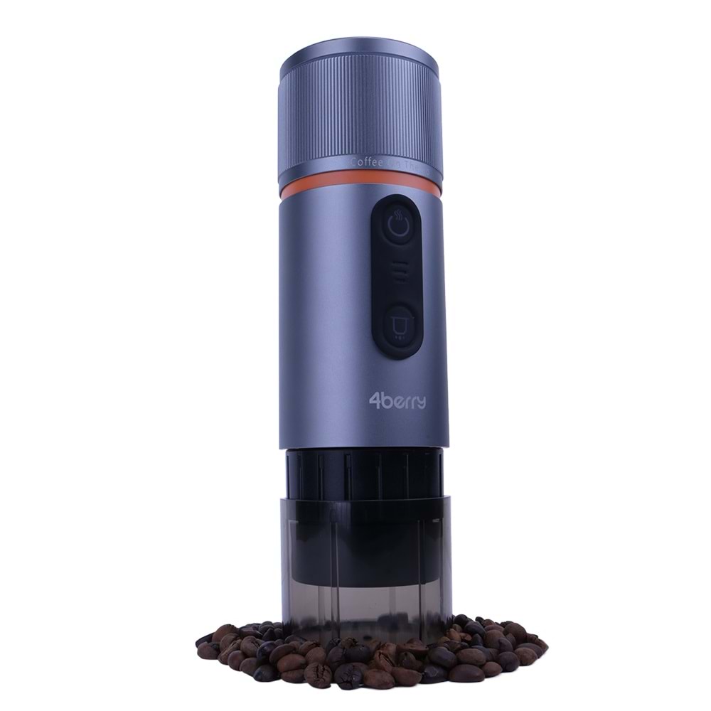 Taşınabilir Kahve Makinesi Pro Max – Şarjlı, Taşınabilir, Kapsül ve Toz Kahve Uyumlu GRI