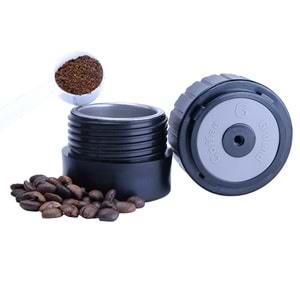 Taşınabilir Kahve Makinesi Pro Max – Şarjlı, Taşınabilir, Kapsül ve Toz Kahve Uyumlu GRI