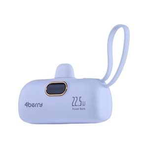 DX269B Beyaz Powerbank – 5.000 mAh, 22.5 W Type-C Hızlı Şarj