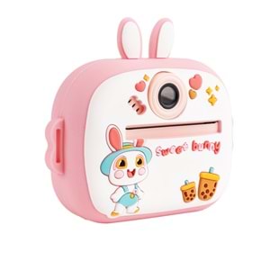 Q7 Taşınabilir Fotoğraf Yazıcı ve Kamera BUNNY PEMPE