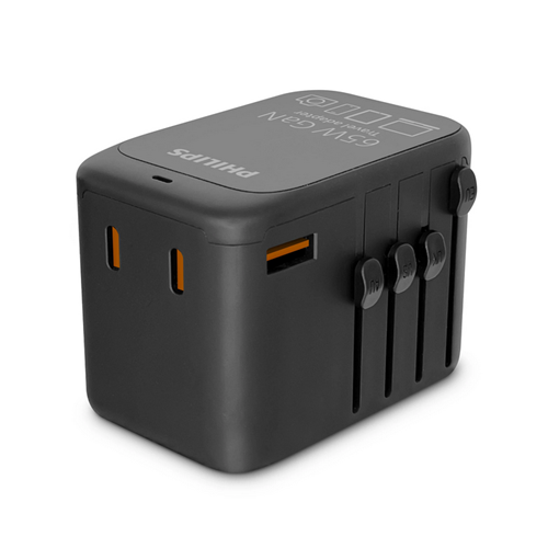 CHP9000BK-62 /+1 USB + 3 TYPE-C /65 W SEYAHAT ŞARJ BAŞLIĞI